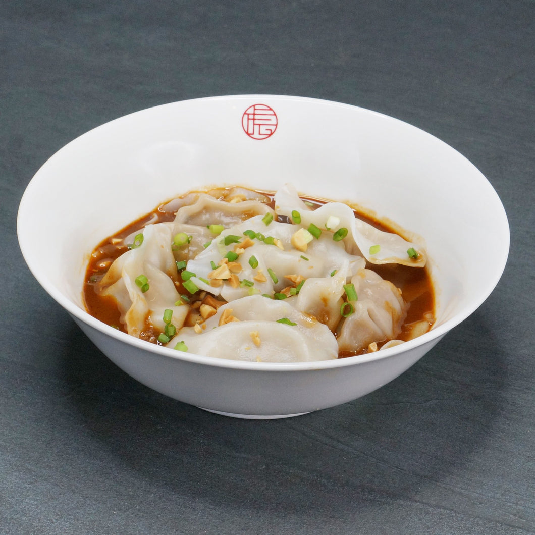 Sichuan-style Sesame Dumplings (Pork / Vegetarian) 椒麻水餃／素餃